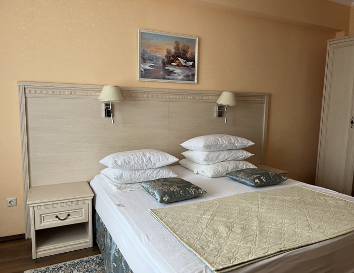 Люкс 2-местный 2-комнатный Люкс без балкона корп."Б" - ЛОК «Горный Воздух» Лоо