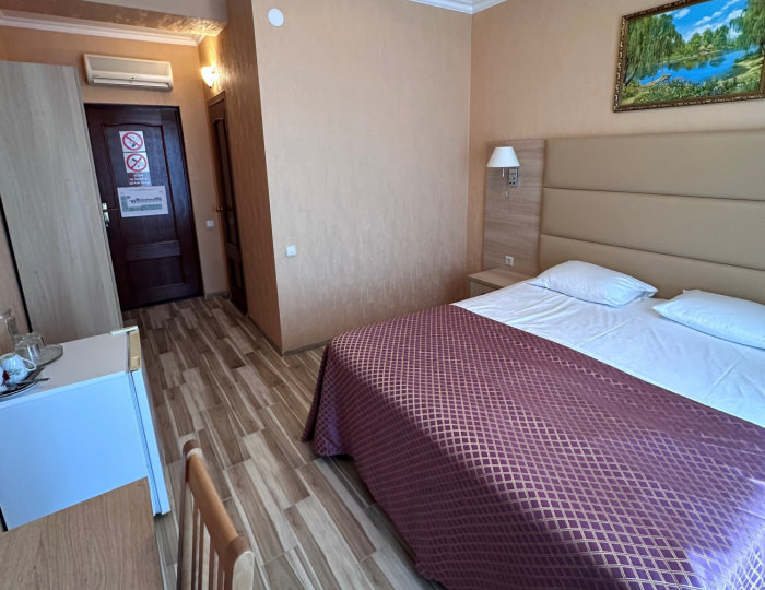 Стандарт 2-местный 1-комнатный с балконом (вид на морскую сторону) корпус &quot;В&quot; - ЛОК «Горный Воздух» Лоо